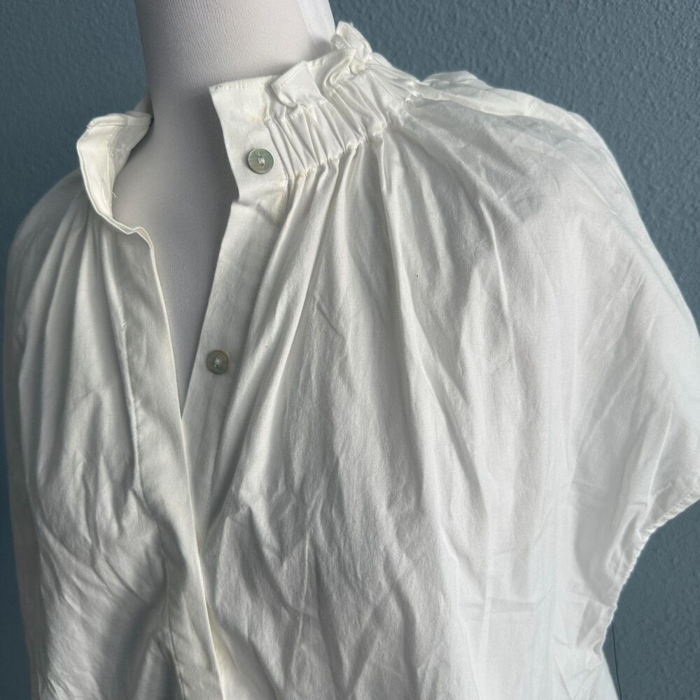 Polamnder Place White Rae Blouse Size Medium - Picture 6 of 12